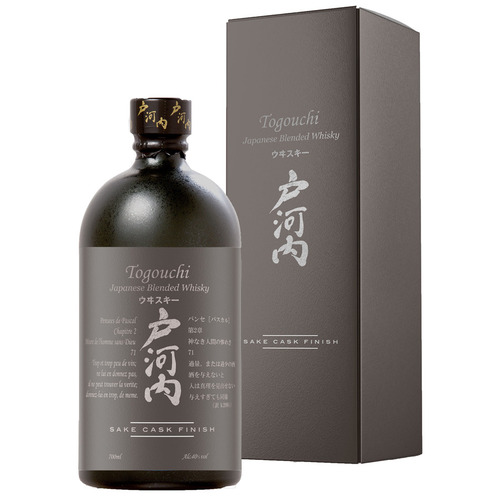 Togouchi Sake Cash Finish 70cl