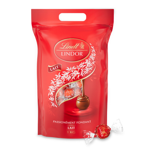 Sac 1 kg Lindor Lait Lindt