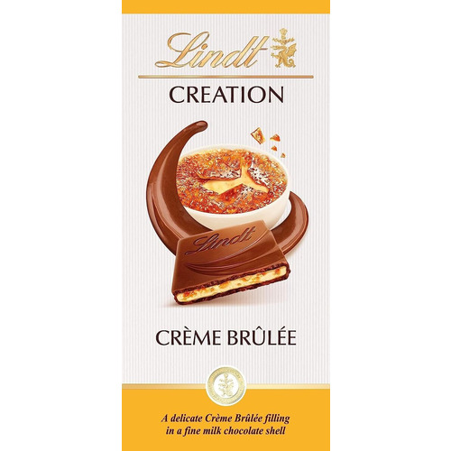 Tablette Crème Brulée 150gr Lindt Création
