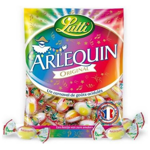 Arlequin Original 100g – Bonbons acidulés fourrés