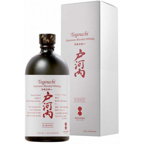 Whisky 40%  Togouchi Kiwami , 70cl
