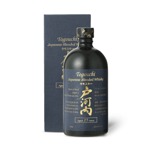 Whisky Japanese Blended 15 ans Togouchi 70Cl