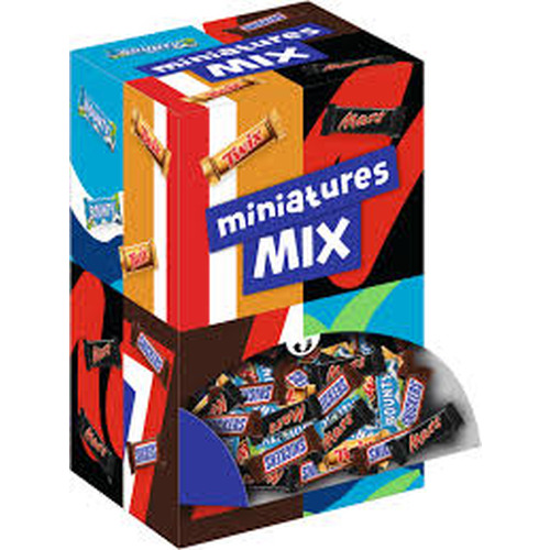 Miniatures Mixed Celebrations dispenser 3 kilos