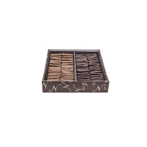 Plateau orangettes Lait et Noir 2kg