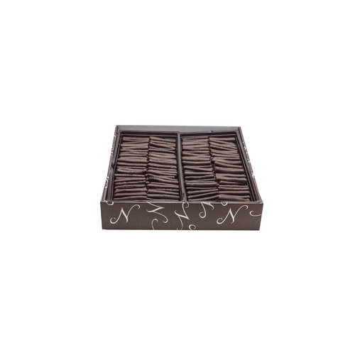 Plateau orangettes noir 2 kg