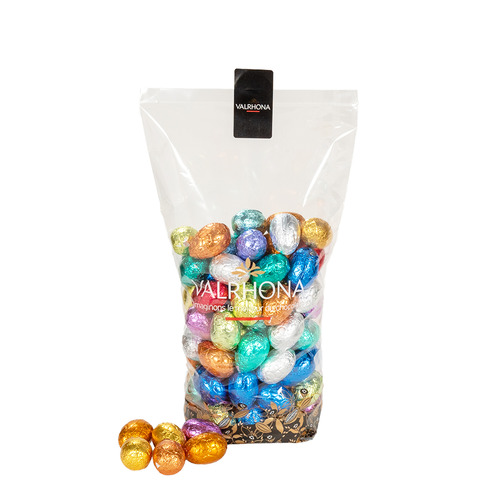 Œufs pralinés sous alu 680gr Valrhona