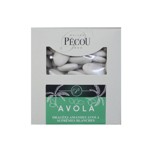 Dragées amandes Avola Suprêmes blanches 1Kg Pécou