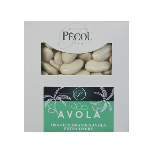 Dragées amandes Avola extra ivoire 1Kg Pécou