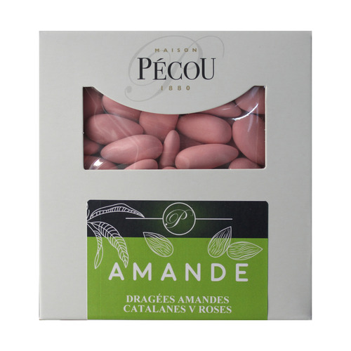 Dragées amandes Catalanes roses 1kg Pécou