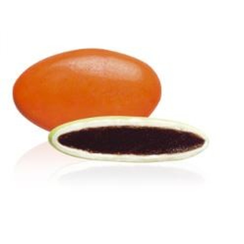 Dragées au chocolat 70% orange 1kg Pécou