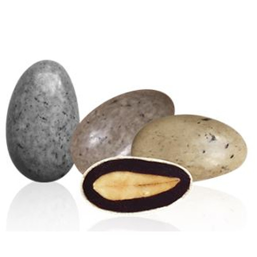 Dragées Amandes chocoviennois assortis thème : galets, 1kilo