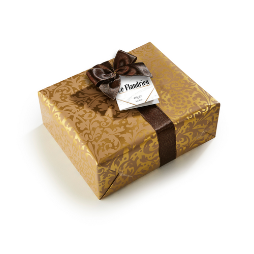 Boîte d'assortiment chocolat noir, lait & blanc Pralibel 415g