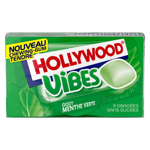Boîte de 16 étuis Hollywood Vibes goût menthe verte