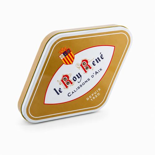 Boîte losange de 36 calissons d'Aix 475 g Roy René