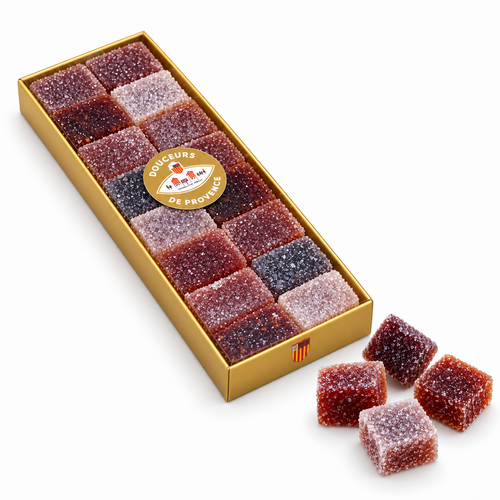 Coffret assortiment de pâtes de fruits Roy René 185 g