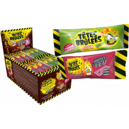Display de 300 stick Têtes Brulées BARRE DE FEU