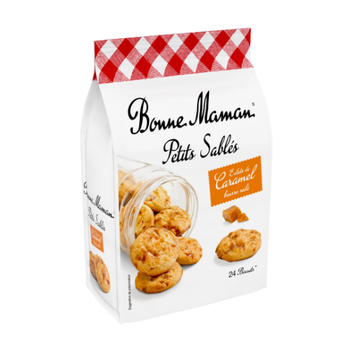 Bonne Maman Petits Sablés Éclats de Caramel Beurre Salé 250g