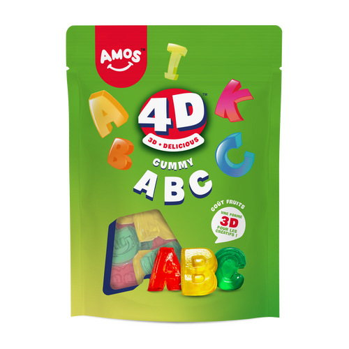 AMOS Gummy ABC 4D 120 g