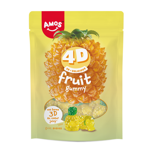 Amos Fruits Ananas 4D 120 g