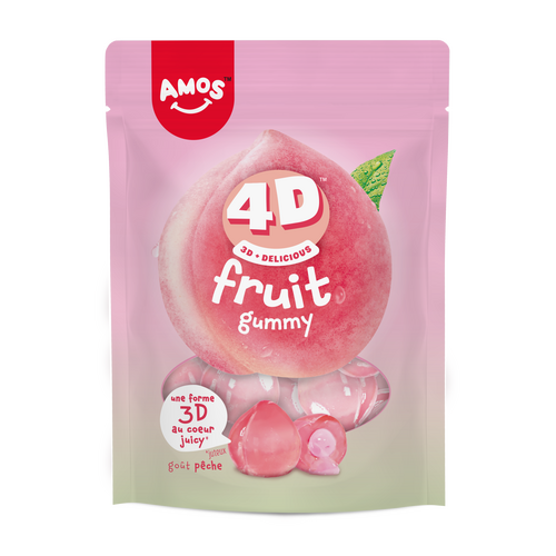 Amos Fruit Pêche 4D 120 g