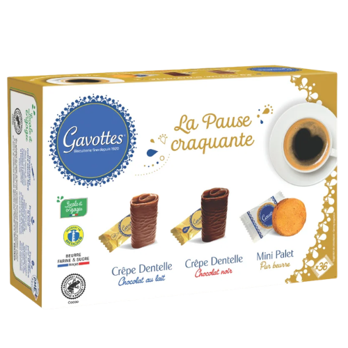Coffret La Pause Craquante 180 g assortiment de biscuits Gavottes