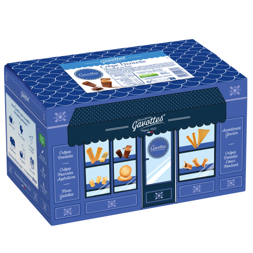 Gavottes – Coffret crêpes dentelle chocolat au lait 800 g