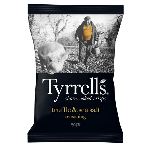 Chips sel de mer et truffe 150 g Tyrrells