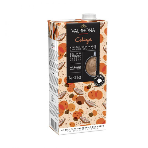 Chocolat chaud à boire Valrhona Celaya 1 litre