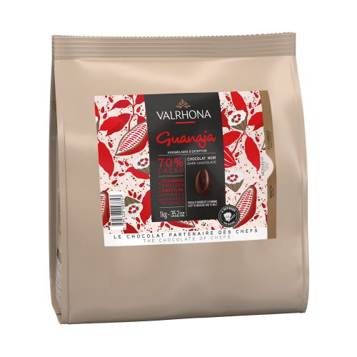 Chocolat noir Guanaja 70% Valrhona 1 kg