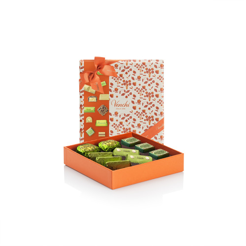 Coffret collection chocolats à la pistache VENCHI 128g