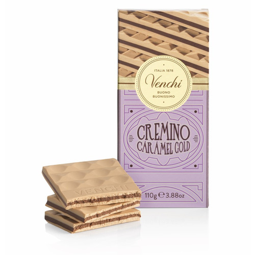 Tablette Gold Caramel Cremino 100 g Venchi