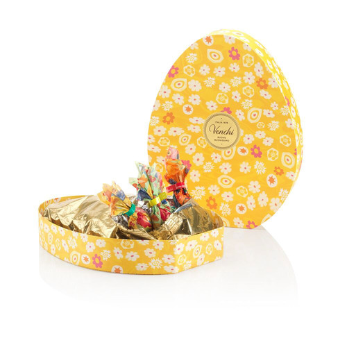 Boîte cadeau œuf assorti avec œufs en chocolat 200g Venchi