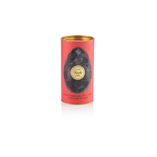 Œuf chocolat noir 77 % grué de cacao 150g Venchi