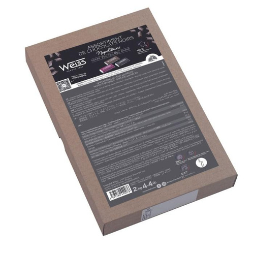 Boîte de 440 napolitains assortis Weiss 2 kg