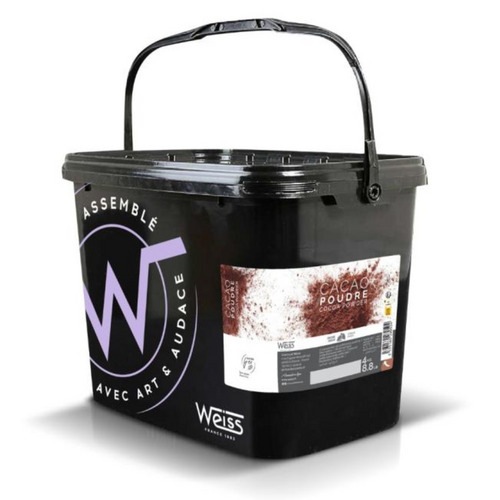 Cacao en poudre 100% Weiss 4 kg