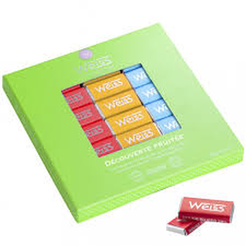 Coffret de 36 napolitains découverte fruitée Weiss 240 g