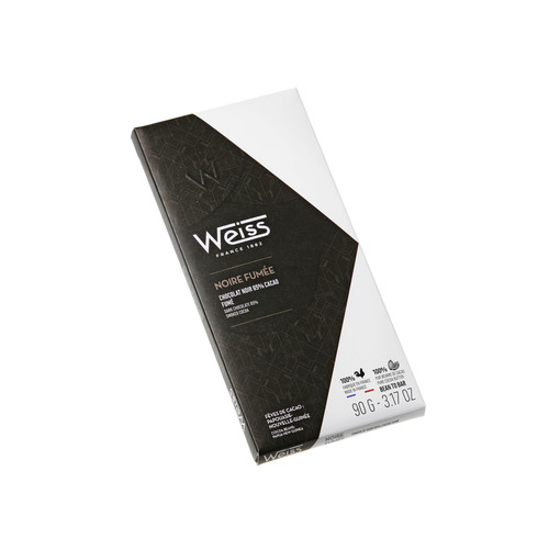Tablette de chocolat Noir Fumé 65% Weiss 90g